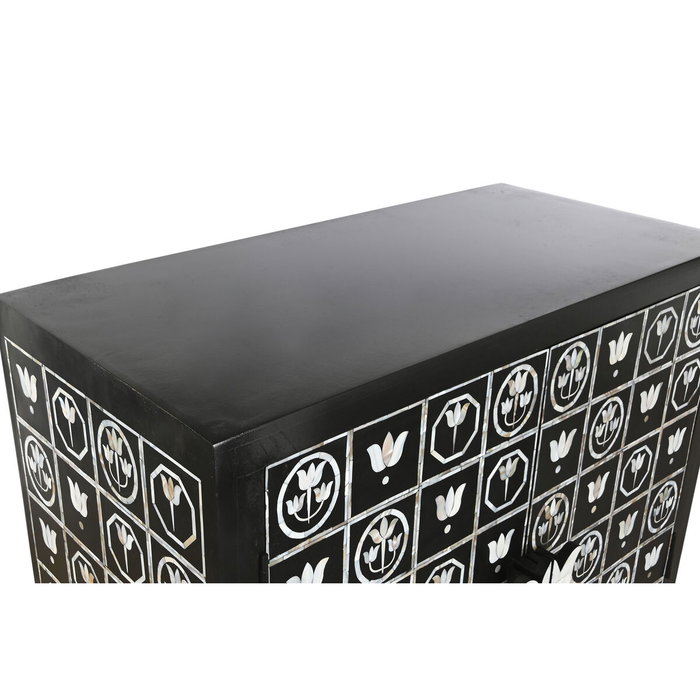 DKD Home Decor Meuble bar Noir Bicolore