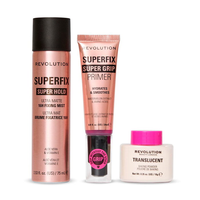 Revolution Make Up SUPERFIX BAKE 3 pièces CASE