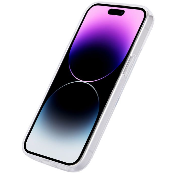 eSTUFF Coque iPhone 15 Pro Max INFINITE VIENNA TPU - Transparente - Protection Chute 1,2 m - TPU 100% Recyclé