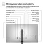 HP Écran QHD Thunderbolt 4 Series 7 Pro 27 pouces 727pu - Noir