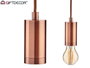 Giftdecor Lampe Suspendue Acier Bronze 9,5x9,5x9,7cm (Set de 12)