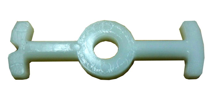 Pièce d'emboutissage en nylon pour machine n° 32 manuelle 03900 Pièce d'emboutissage en nylon pour machine n° 32 manuelle 03900