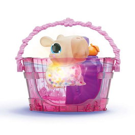 Bizak Masctoa Animagic Let's Glo Capibara Spa Time - Jouet de bain lumineux flottant avec pile pour enfant à partir de 4 ans