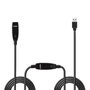 Lindy Rallonge active USB 3.0 Slim 15 mètres pour périphériques USB
