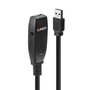 Lindy Rallonge active USB 3.0 Slim 15 mètres pour périphériques USB