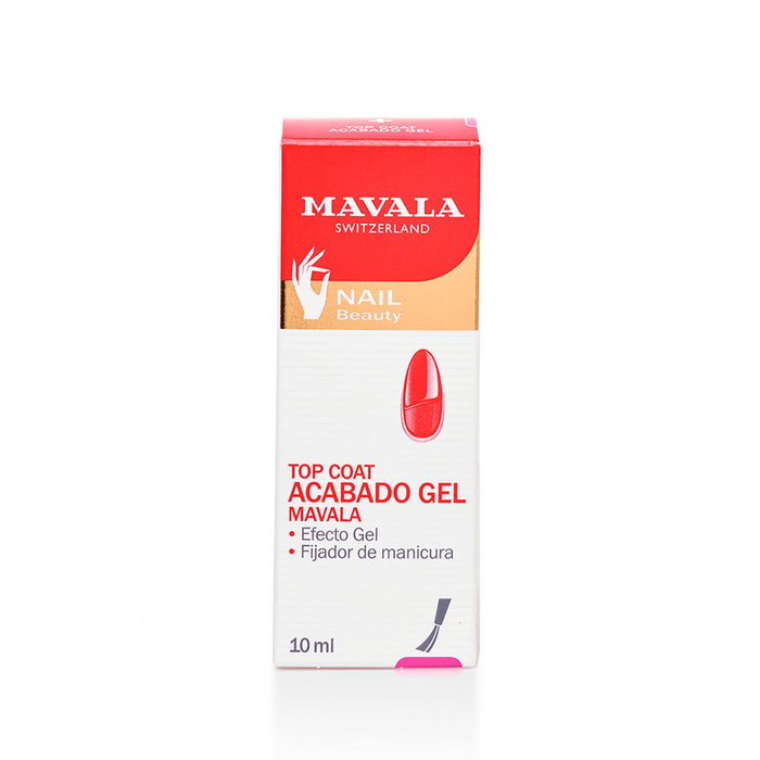Mavala Top Coat Effet Gel 10 ml Brillance Éclatante et Longue Tenue