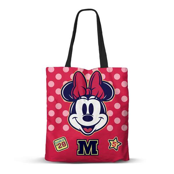 Karactermania Class 33 - Sac de courses shopping Minnie Mouse Fan - 33x40 cm - Polyester et coton - Rose