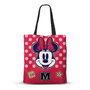 Karactermania Class 33 - Sac de courses shopping Minnie Mouse Fan - 33x40 cm - Polyester et coton - Rose