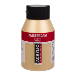 Amsterdam Standard Series Peinture acrylique Or clair 802, 1000 ml