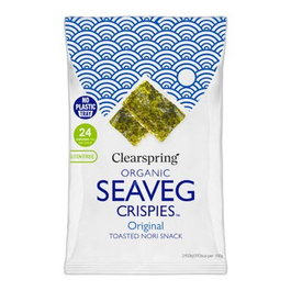 CLEARSPRING Snack d'algues nori grillées 4g
