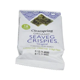 CLEARSPRING Snack d'algues nori grillées 4g