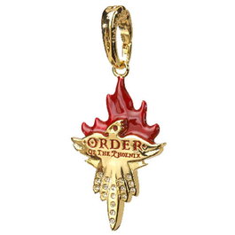 NOBLE COLLECTION Pendentif charm Ordre du Phénix Harry Potter