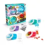 Canal Toys Xtra Sensation Multipack SO SLIME DIY SSC 308 - 4 Slimes à Textures Sensorielles Uniques avec Décorations - Créativité Enfant Dès 3 ans