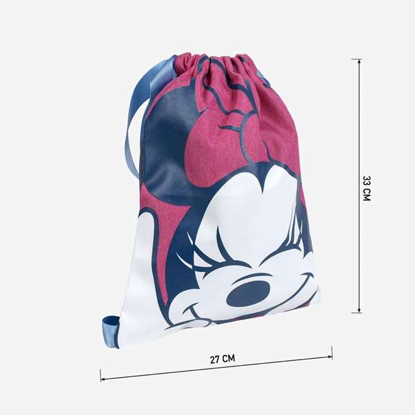 Cerdá Trousse Scolaire Minnie 27 x 33 x 1 cm pour Enfants 2 à 8 Ans - Rose - Cartable Fourre-tout