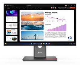 Lenovo ThinkVision P24q-40 Black 24 inch QHD IPS
