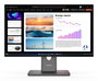 Lenovo ThinkVision P24q-40 Black 24 inch QHD IPS