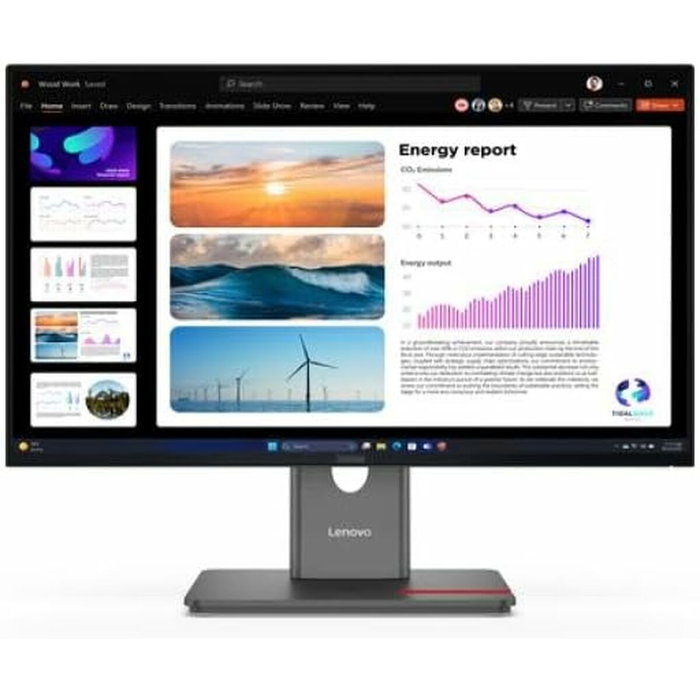 Lenovo ThinkVision P24Q-40 24 pouces QHD IPS Raven Black 64B2GAT1EU