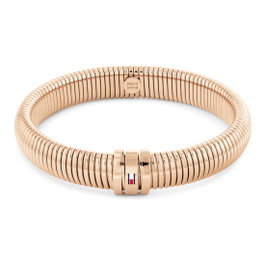 Tommy Hilfiger Bracelet en Acier Inoxydable Rose