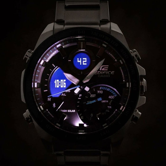 Casio ECB-900DB-1BER - Montre Homme Bluetooth et Solaire Casio ECB-900DB-1BER - Montre Homme Bluetooth et Solaire