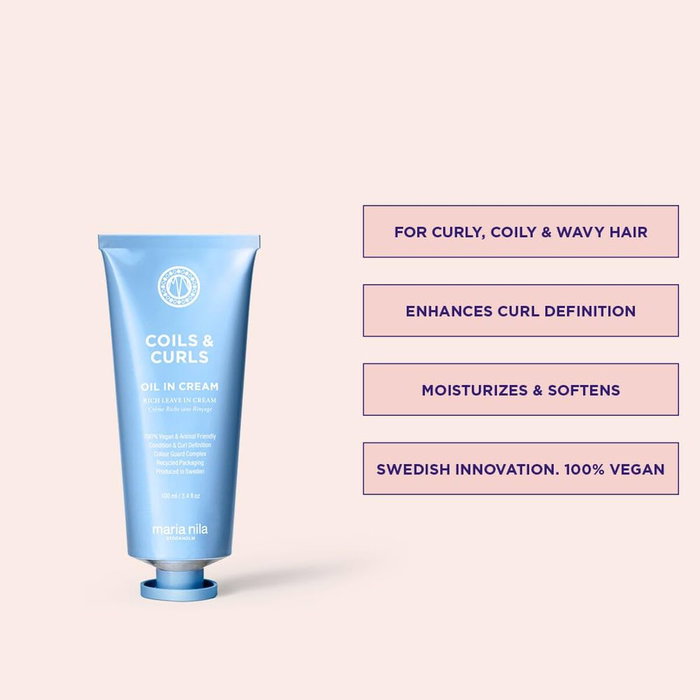 Maria Nila COILS & CURLS Crème hydratante pour les pieds 100 ml