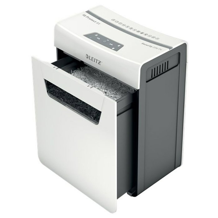 Leitz Déchiqueteuse de Papier 80910000 14 L Blanc/Gris