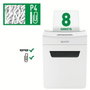 Leitz Déchiqueteuse de Papier 80910000 14 L Blanc/Gris