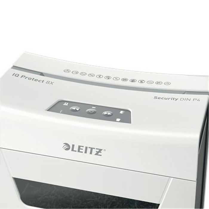 Leitz Déchiqueteuse de Papier 80910000 14 L Blanc/Gris