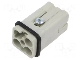 ILME Insert de contact mâle HDC série CQ 3+PE 40A 600V