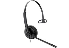 Yealink Casque téléphonique mono supra-aural YHS34/YHS34 Lite avec connecteur QD vers RJ9, réduction de bruit passive et audio haute définition