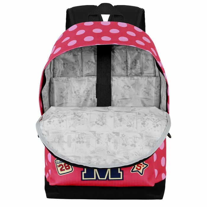 Cartable Minnie Mouse Rose 31 x 18 x 44 cm