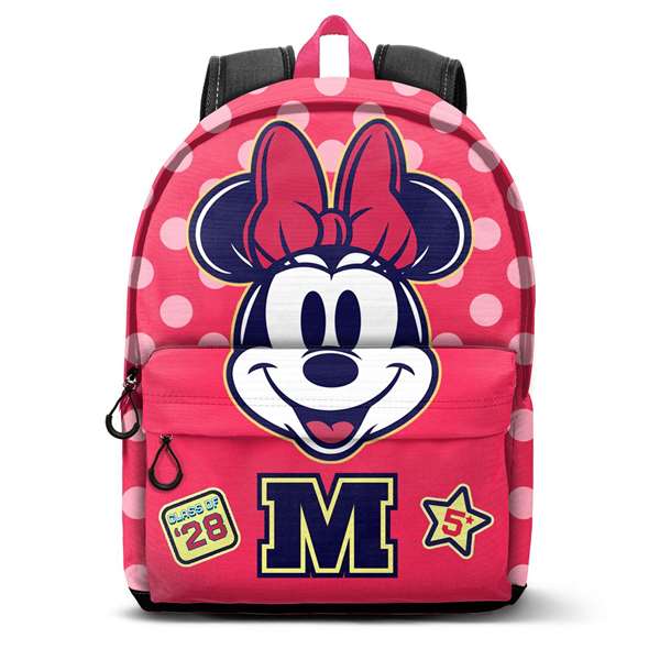 Karactermania Sac à dos Minnie Mouse HS FAN 2.2 Class, 31 x 18 x 44 cm, urbain, compartiment principal, résistant Ripstop, rose Karactermania Sac à dos Minnie Mouse HS FAN 2.2 Class, 31 x 18 x 44 cm, urbain, compartiment principal, résistant Ripstop, rose