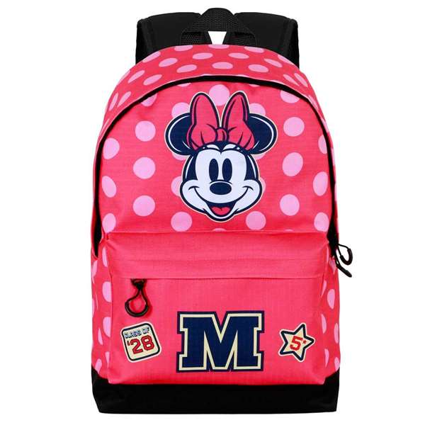 Karactermania Sac à dos Minnie Mouse HS FAN 2.2 Class, 31 x 18 x 44 cm, urbain, compartiment principal, résistant Ripstop, rose Karactermania Sac à dos Minnie Mouse HS FAN 2.2 Class, 31 x 18 x 44 cm, urbain, compartiment principal, résistant Ripstop, rose