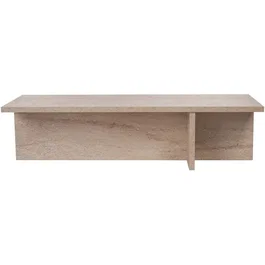 Table basse HARBOR Travertin Rectangulaire