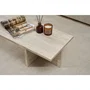 Table basse HARBOR Travertin Rectangulaire