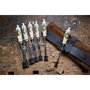 Kirschen Firmer Chisel Set 6 pièces avec sac en cuir (6-10-12-16-20-26 mm)