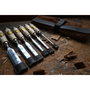 Kirschen Firmer Chisel Set 6 pièces avec sac en cuir (6-10-12-16-20-26 mm)