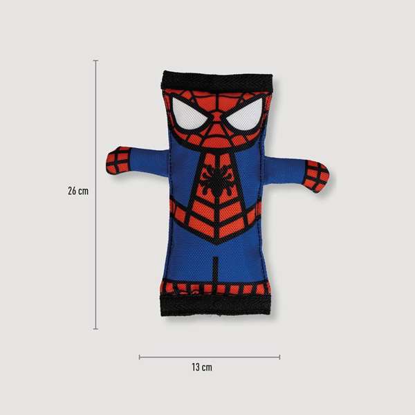 Cerdá - Jouet pour chien personnage Spider-Man - 18.0 x 20.0 x 3.0 cm - Rouge