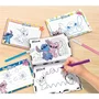 Liscianigiochi Pocket Studio de Dessin Stitch - Kit créatif avec ardoises effaçables et feutres pour apprendre à dessiner - Dès 3 ans