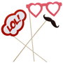 Mister Gadget Lot de 15 Accessoires de Photobooth