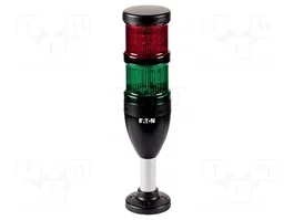 EATON ELECTRIC Colonne de signalisation SL7 rouge/vert LED 24V AC/DC IP66