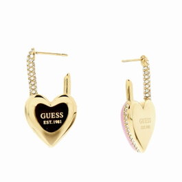 Guess JUBE04203JWYGPKT-U Boucles d'oreilles dorées en acier inoxydable