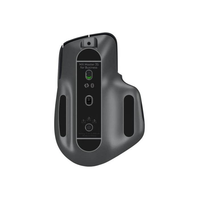 Logitech MX Master 3S Souris sans fil Graphite pour Entreprise - Réf. 910-006582 (910006582) avec connexion Bluetooth / USB-C