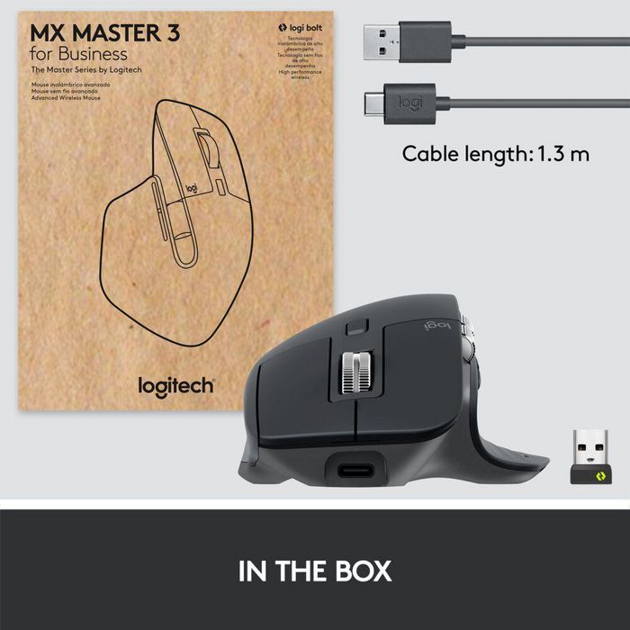 Logitech MX Master 3S for Business Graphite