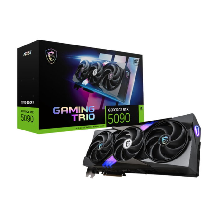 MSI GAMING GeForce RTX 5090 TRIO OC 32 Go GDDR7 Black MSI GAMING GeForce RTX 5090 TRIO OC 32 Go GDDR7 Black