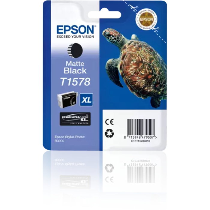 Epson Cartouche d'encre T 157 noir mat T 1578N Epson Cartouche d'encre T 157 noir mat T 1578N