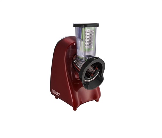 Russell Hobbs 22280-56 Couteau Hachoir et Râpe Désiré, Râpe et Coupe-Vert en Acier Inoxidable, Design Moderne Rouge et Noir