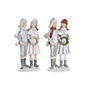 Décorations de Noël DKD Home Decor Résine Couple (10,5 x 7 x 20,5 cm) (2 Unités)