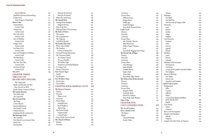 Renegade Vampire: The Masquerade 5th Edition RPG Cults of the Blood Gods Sourcebook (Anglais)