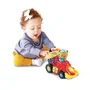 VTECH - Titours, Champion de Course - Voiture de course interactive pour bébé de 12 mois et plus - Version française - Rouge