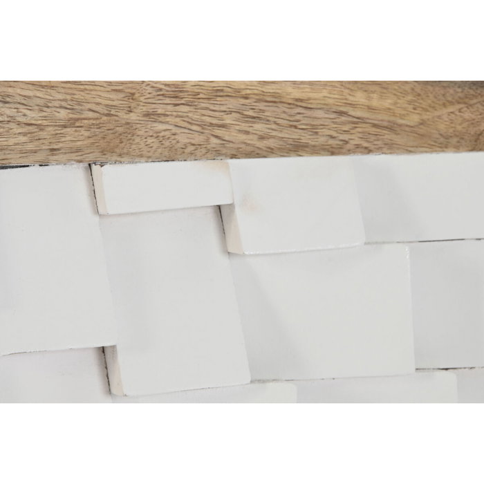 Tête de lit Home ESPRIT Blanc Naturel 160 x 4 x 80 cm